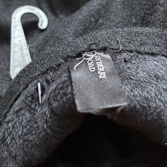 Faux Leather, Suede and Fur Lined Riding Gloves - Picture 4 of 4